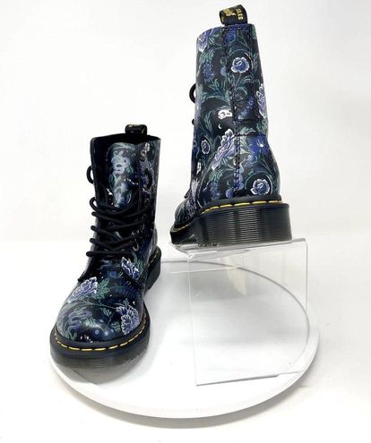 Dr. Martens 1460 Pascal Vintage Floral Combot Boots - 6M