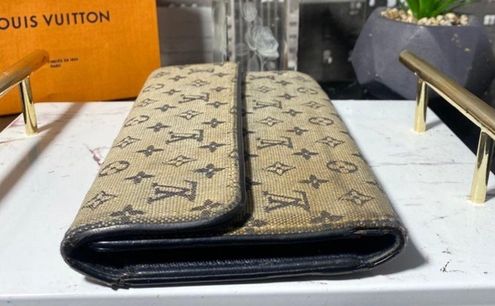 Louis Vuitton Authentic Denim Mini Lin Long Wallet - $317 - From Vonna