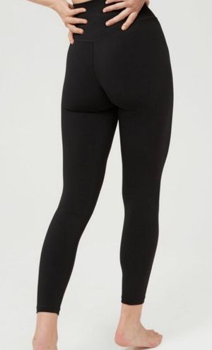 Aerie Offline Real Me High Waisted Crossover Leggings - True Black