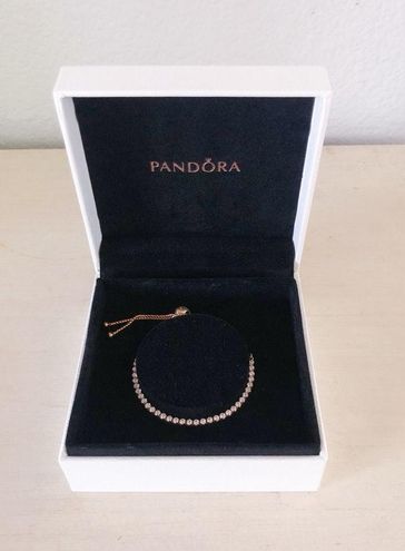 Pandora Sparkling Slider Tennis Bracelet