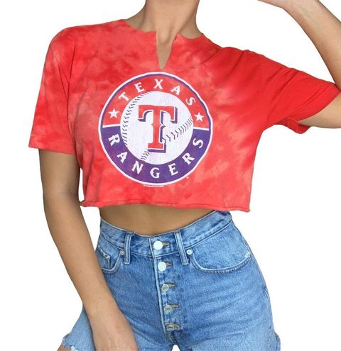 Texas Rangers Crop Tee