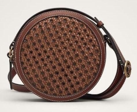 Massimo Dutti Braided Leather Crossbody Bag - ShopStyle