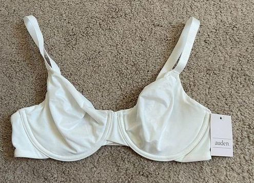 NWT white cream Auden bra size 32C unlined Demi coverage underwire bra -  $12 New With Tags - From shana