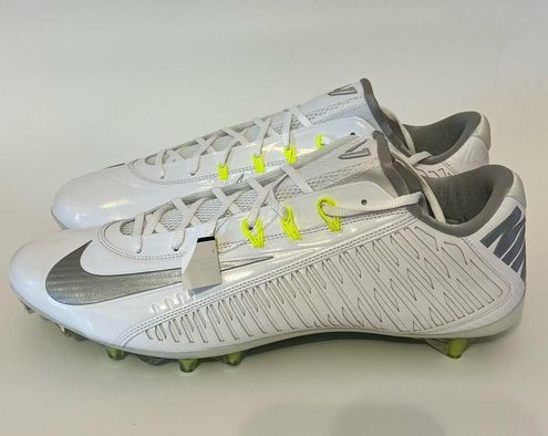 Nike Vapor Carbon Elite 2.0 TD Football White/Silver/Volt 631425