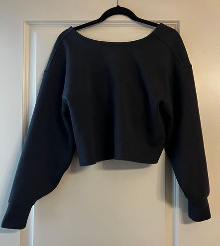 Twist Back-to-Front Pullover