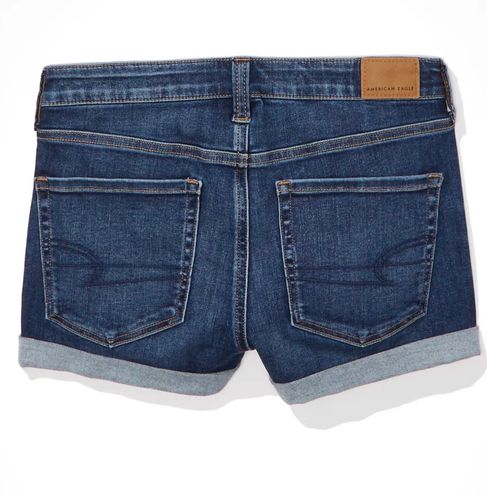 AE Next Level High-Waisted Denim Short Short