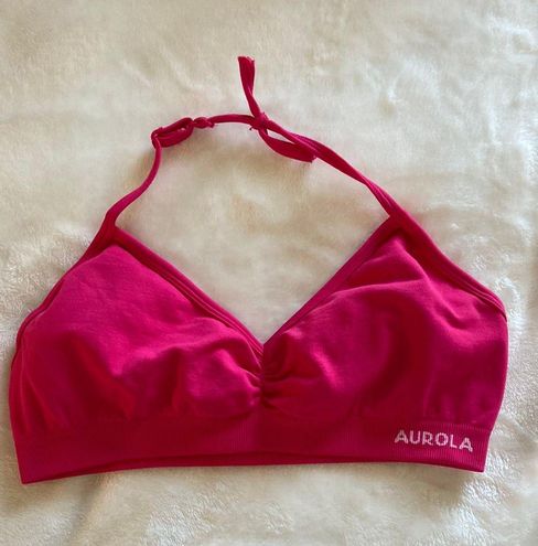 Aurola Minimal Sports Bra Pink - $11 (45% Off Retail) - From Rady