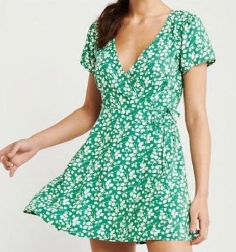 abercrombie and fitch wrap dress