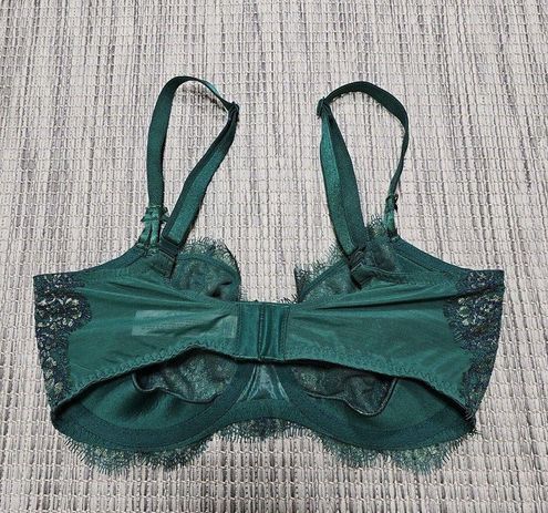 Victoria's Secret Dream Angels Push Up Bra Size 32DDD Green