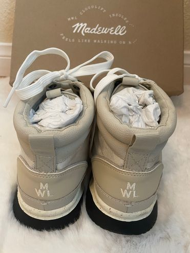 Madewell The Sneaker Boot in Washed Nubuck - Size 7-M