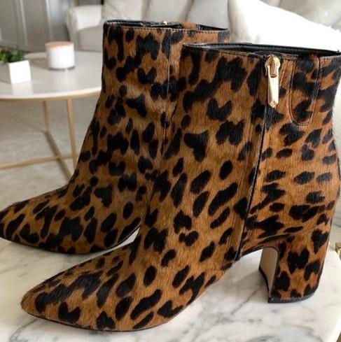 sam edelman cheetah booties