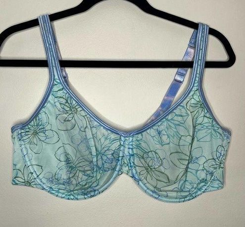 Cacique 42DDD (F) sheer floral print bra Size undefined - $15 - From  Jennifer