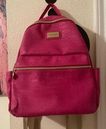 Patent leather backpack Juicy Couture Pink in Patent leather - 37159653