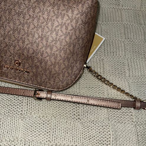 Michael Kors Large Cindy Dome Crossbody Bag Gold - $135 - From Yorleny