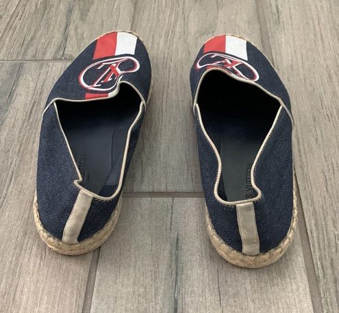 Louis Vuitton slip ons Blue Size undefined - $440 - From Mooshkini