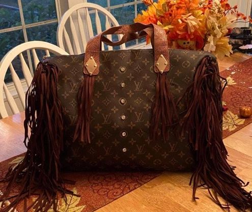 Upcycled Louis Vuitton Bags