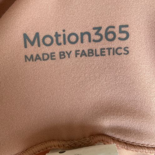 Fabletics High-Waisted Motion365 Reflective silver 7/8 Sandalwood pink  Medium Madelaine Petsch for Sale in Scottsdale, AZ - OfferUp