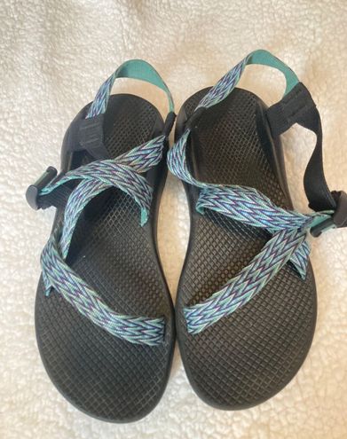 Chacos Blue And Purple Chevron Size 9 30 70 Off Retail