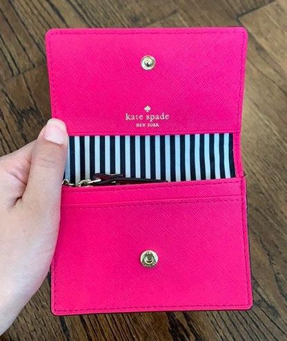 Kate Spade light pink keychain cardholder/wallet – Belle Boutique