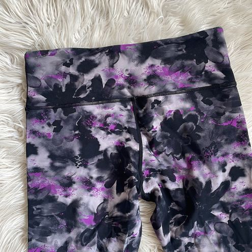 Zyia Floral Watercolor Soft n Snug Leggings