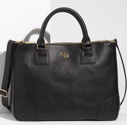 Tory Burch Robinson Mini Double Zip Tote, $495, Tory Burch