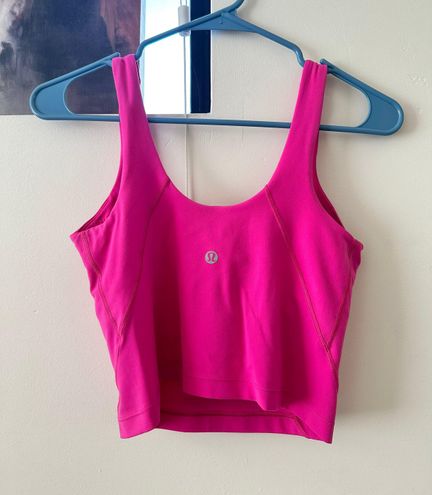 Lululemon Sonic Pink Align Tank Size 4