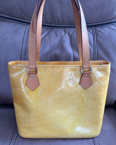 Louis Vuitton // Yellow Vernis Houston Tote – VSP Consignment