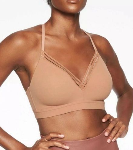 Athleta - Everyday Molded Bra Wireless Support Powervita Soft Mocha Brown  Size XS - $28 (48% Off Retail) - From Abbey