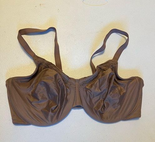 Wacoal Perfect Primer Full Figure Underwire Bra Tan brown Nylon