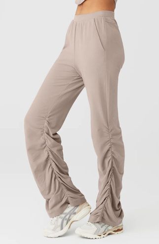 Alo Yoga Ruched Soft Sculpt Pant Taupe XS Tan - $108 - From Julie