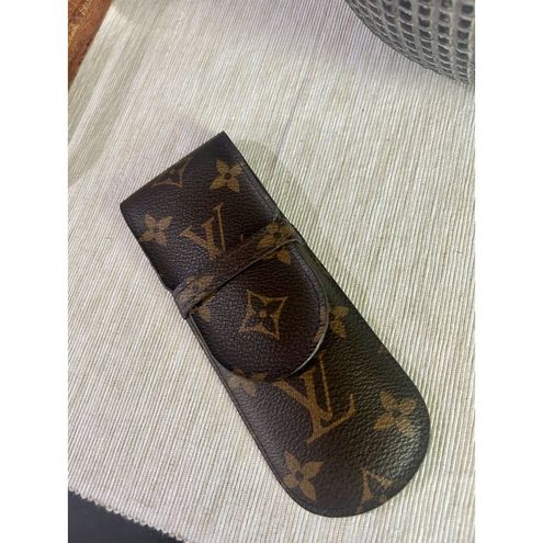 Louis Vuitton Etui Lunettes Rabat Canvas Glasses Case