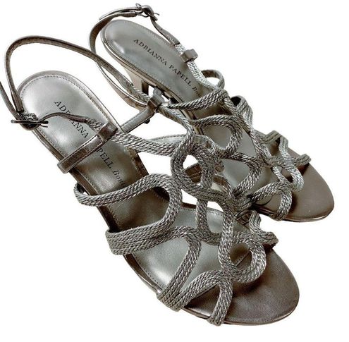 Adrianna Papell Adrianna Pappel Boutique Women s 9M Silver Gray