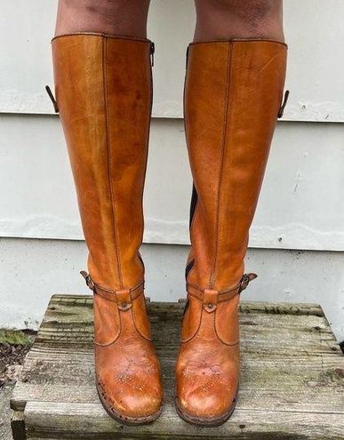 vintage 70s leather boots