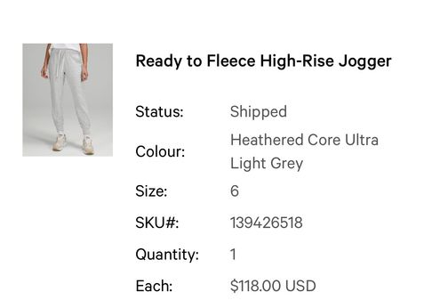 Ready to Fleece High-Rise Jogger