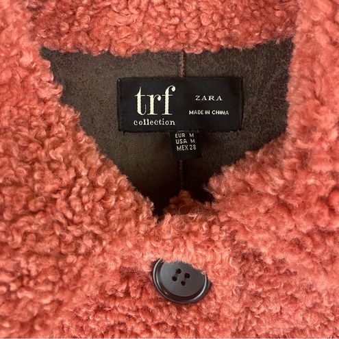 Zara trf shop teddy coat