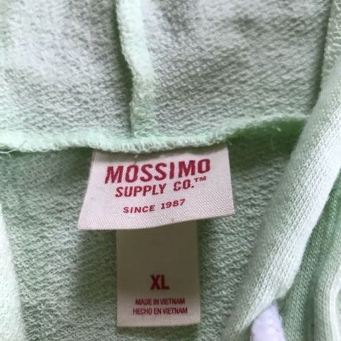 Mossimo women's extra large light green cold shoulder hoodie Size XL - $11  - From Megan