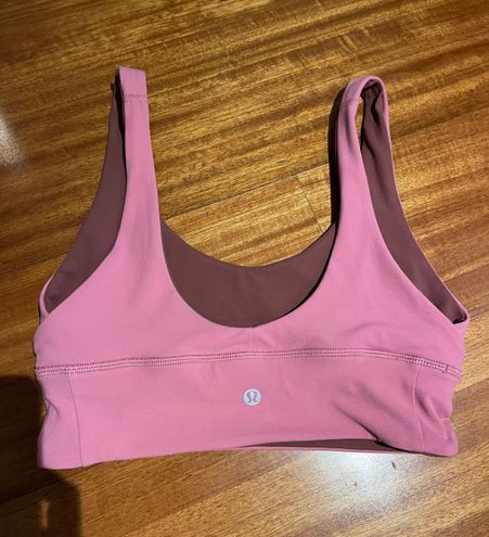 Lululemon Pink Blossom Reversible Align Bra 4 - $45 - From Sofia