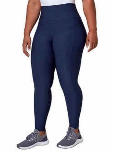 Mondetta High Rise Leggings Navy Blue XXL Pockets - $25 - From Lilorange