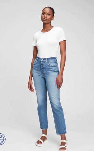 Gap Women's High Rise Cheeky Straight Jeans