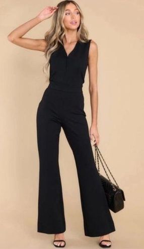 Spanx The Perfect Jumpsuit in Classic Black Medium Petite Size