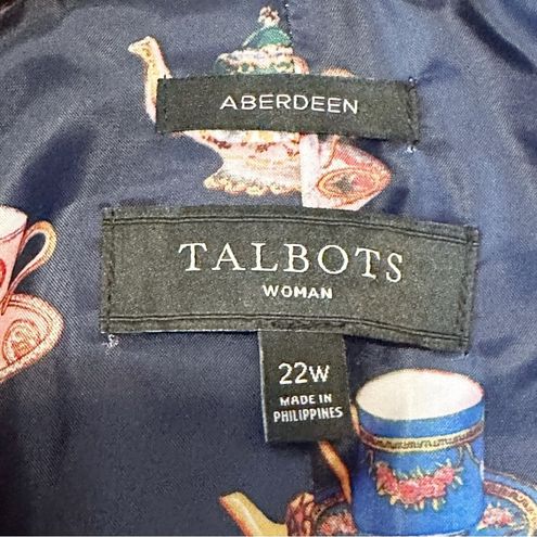 Talbots, Jackets & Coats, New Talbots Classic Aberdeen Knit Blazer Womens  Plus Size 22w