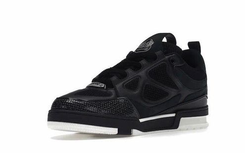 Louis Vuitton LV Skate Sneaker Black White — Kick Game