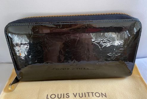 Louis Vuitton Monogram Vernis Enamel Patent Leather Zippy Long Wallet Brown  - $250 (68% Off Retail) - From Natasha