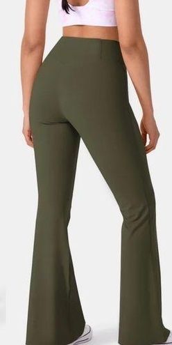 Halara Crossover High Waisted Back Pocket Super Flare Leggings Size  undefined - $40 New With Tags - From Jennifer