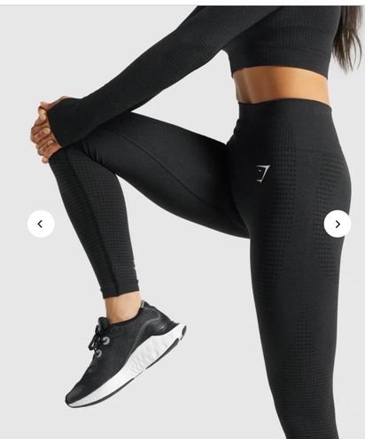 Gymshark Vital Seamless Legging Black Size XS - $41 - From Lizzie