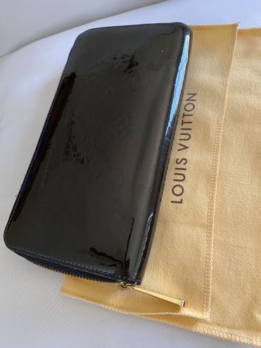 Louis Vuitton Monogram Vernis Enamel Patent Leather Zippy Long Wallet Brown  - $250 (68% Off Retail) - From Natasha