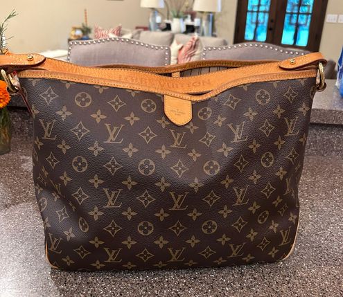 Louis Vuitton Brown, Pattern Print Monogram Delightful PM