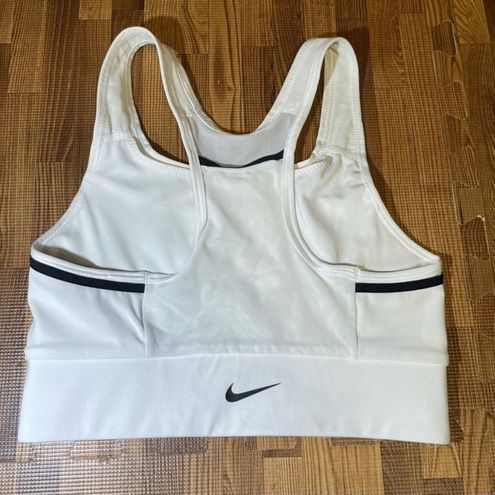 Nike Swoosh Pocket Bra White