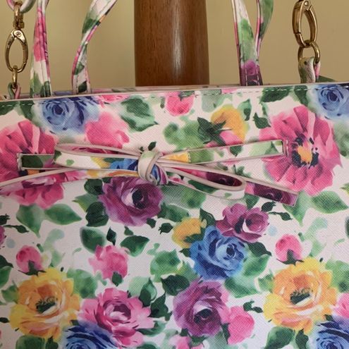 Christian Siriano | Bags | Christian Siriano Floral Handbag | Poshmark