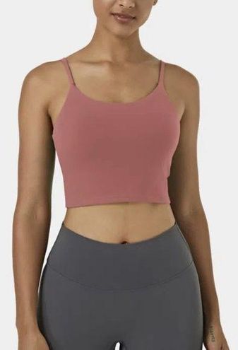 Women's Basic Padded Workout Cropped Tank Top - Halara